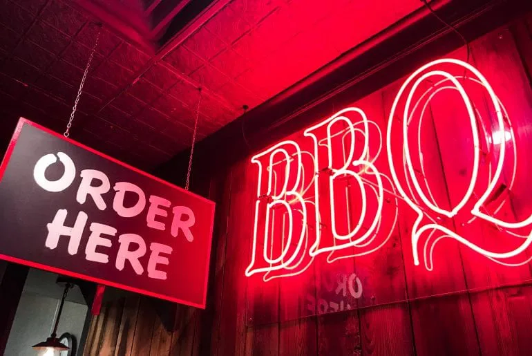 Inside Joe's Kansas City BBQ