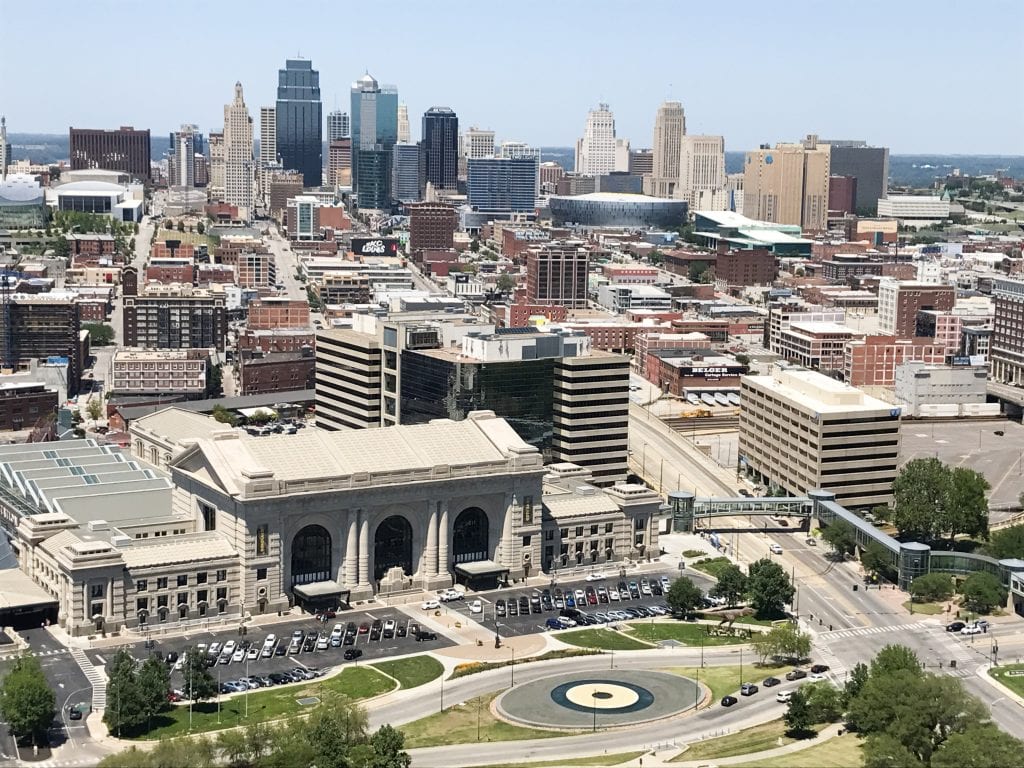 Kansas City from the Liberty Tower