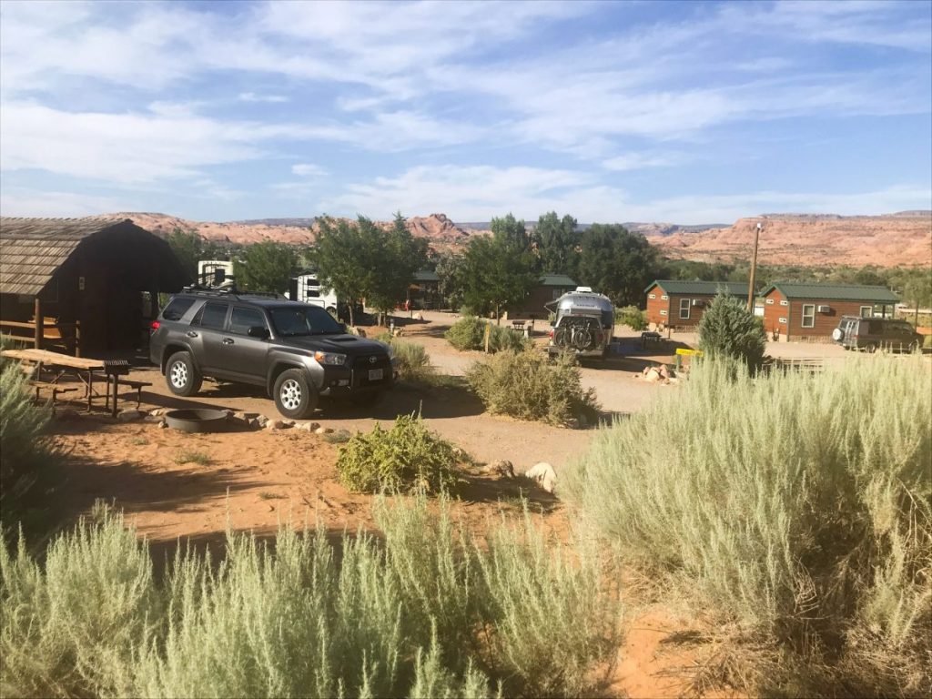 KOA Campground at Moab, Utah