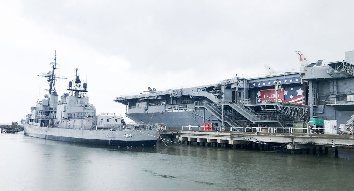 navy ship tour charleston