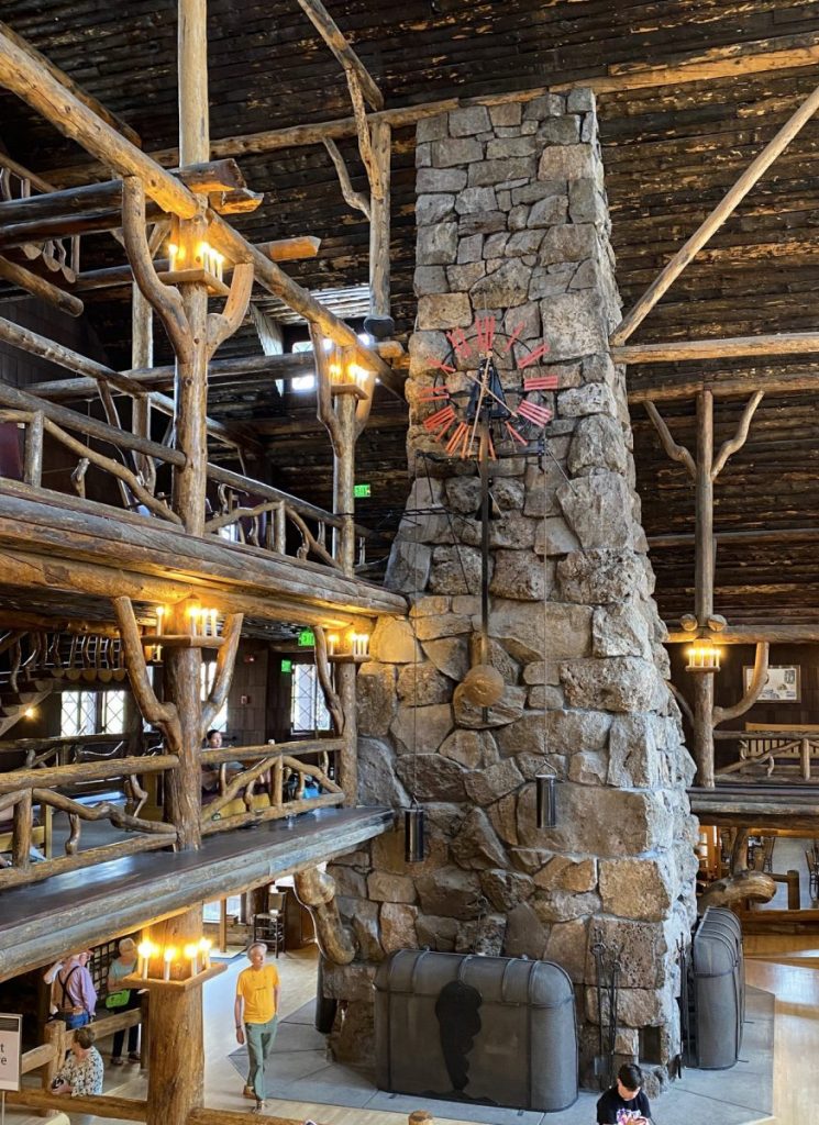 Old Faithful Inn Clock