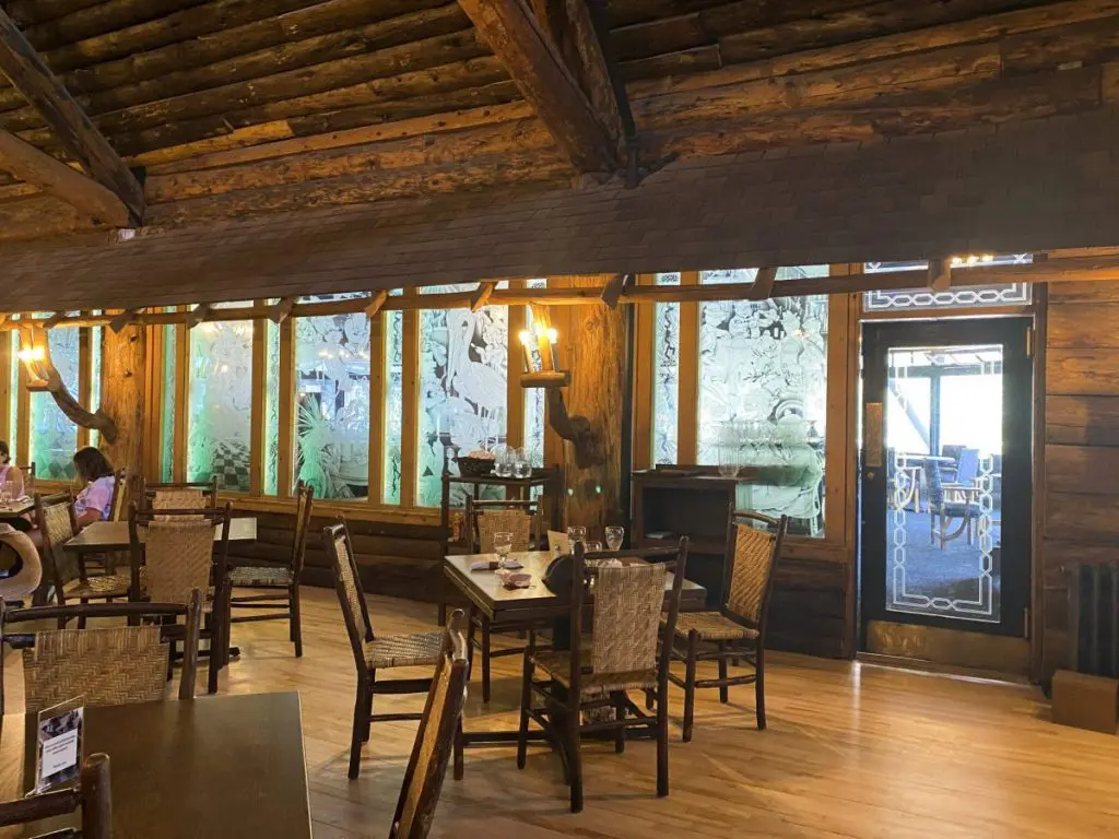 Old Faithful Inn Dining Room