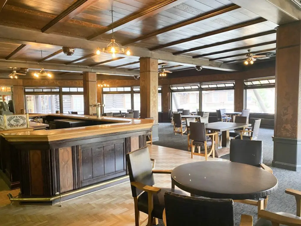 The Bear Pit Lounge Old Faithful Inn