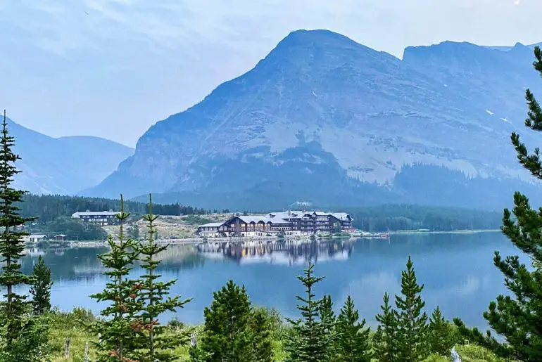 Many Glacier at Glacier National Park