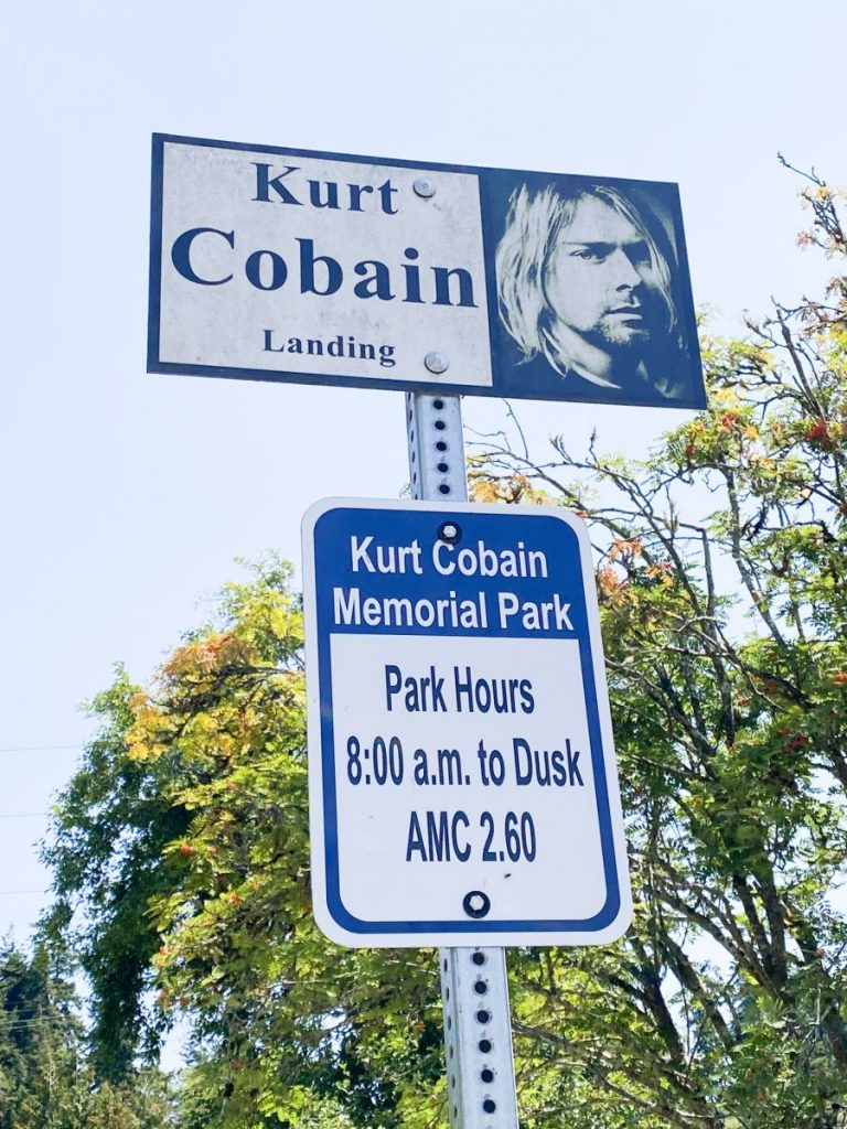 Kurt Cobain Under the Bridge Memorial