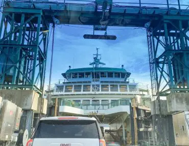 Taking the Ferry From Anacortes