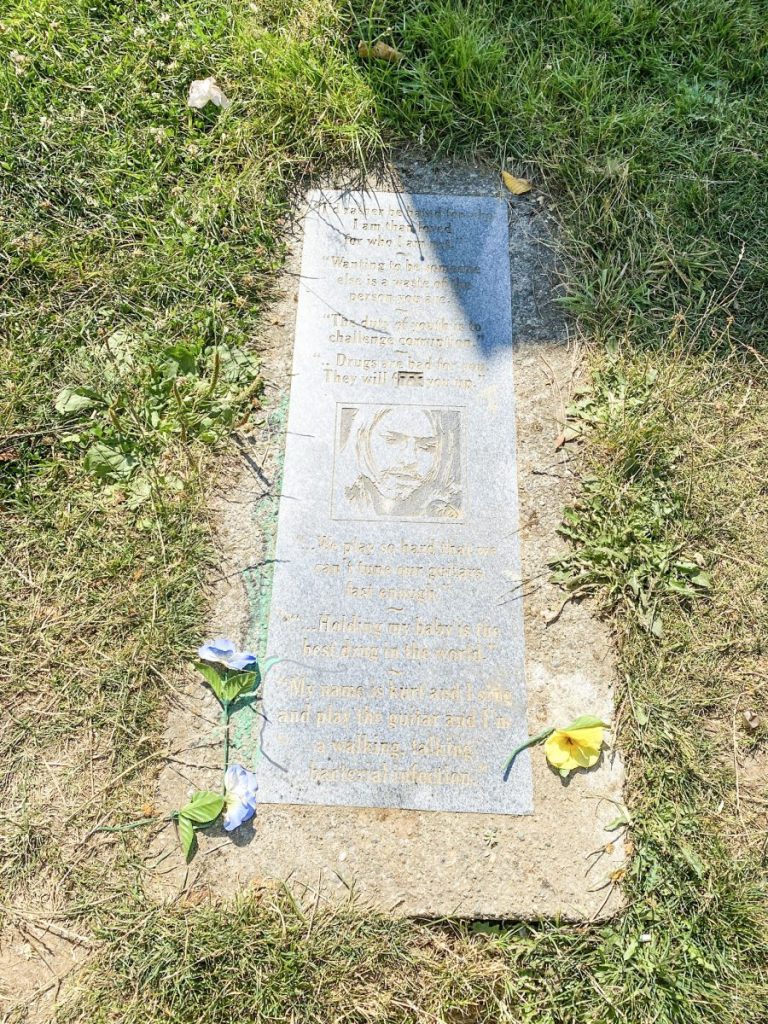 Kurt Cobain Under the Bridge Memorial