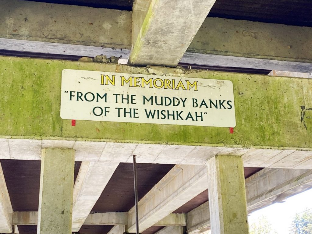 Kurt Cobain Under the Bridge Memorial