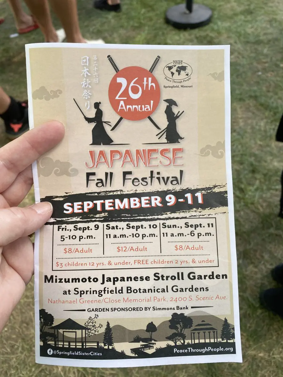 Japanese Fall Festival at Mizumoto Japanese Stroll Garden in
