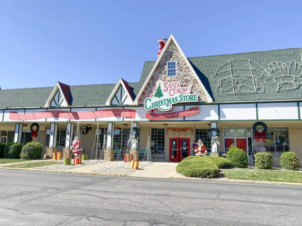 Santa Claus Christmas Store