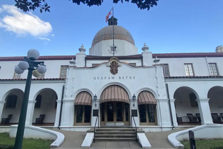Quapaw Bathhouse Hot Springs, Arkansas, Hot Springs National Park